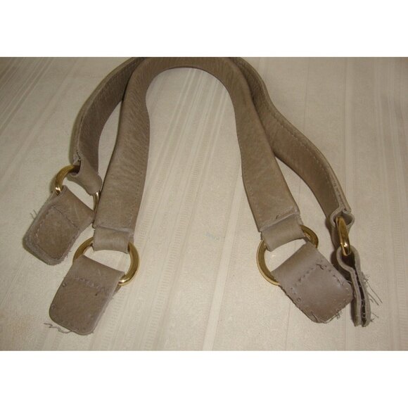 Hammitt Leather Handles for Handbag with Gold Tone Hardware, HANDLES ONLY - Picture 2 of 4